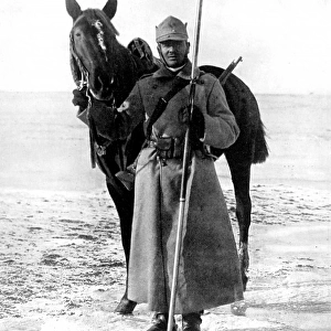 A Romanian cavalryman