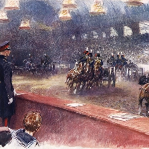 Royal Tournament at Olympia by Gilbert Holiday