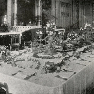 Royal Wedding 1904 -- Albany and Teck wedding meal