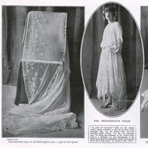 Royal Wedding 1923 - the bridal gown