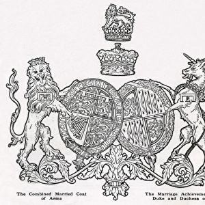 Royal Wedding 1923 - coat of arms