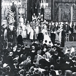 Royal Wedding 1947 - marriage ceremony
