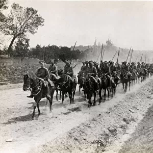 Russian cavalry during World War I