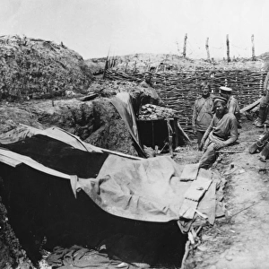 Russian trench
