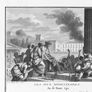 Sacrifice by Romans before the the Battle of Capua