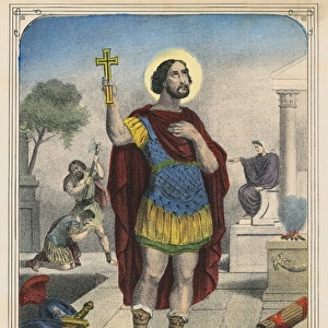 Saint Jules Martyr. Printed in Paris. XX century