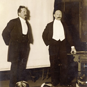 Samuel F Cody, left, and B Fs Baden-Powell
