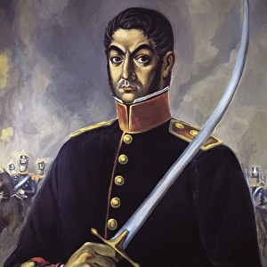 SAN MARTIN, Jos頤e (1778-1850). Argentine military