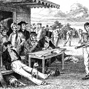 Scene at a County Cricket Match, 1881