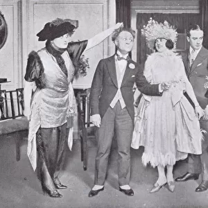 A scene from The Little Blue Devil at the Central Theatre, New York (1919) Date: 1919