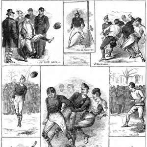 Scotland vs. England Football Match, 1872