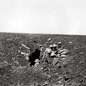 Seaforth regiment near Martinpuich, Western Front, WW1