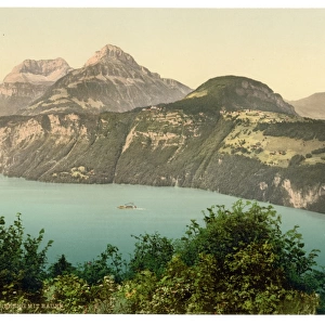 Seelisberg and Bauen, Lake Lucerne, Switzerland