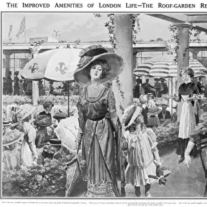 Selfridges Roof Garden Restaurant, London, 1910