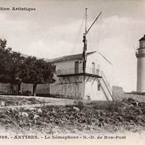 The Semaphore, Garoupe lighthouse - Antibes
