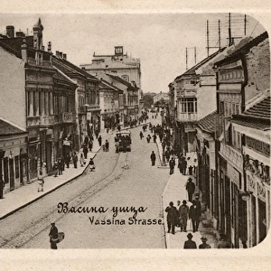 Serbia - Belgrade - Vassina Street