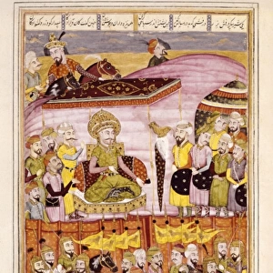 Shahnameh. The Book of Kings. 16th c. Sohnab