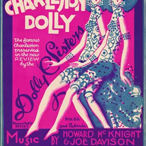 Sheet music for Charleston Dolly featuring the Dolly Sisters