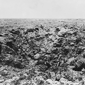 Shell crater WWI