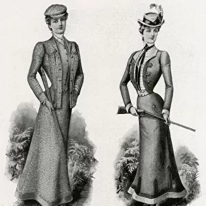 Shooting wear for women 1900