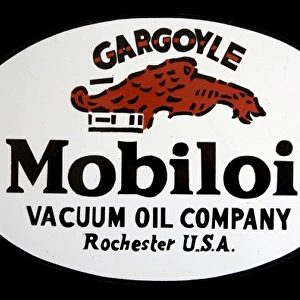 Sign for Mobiloil
