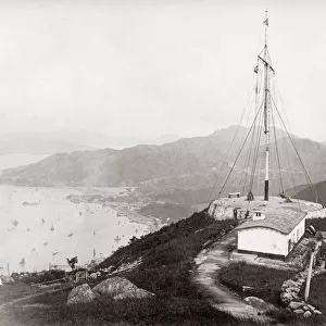 Signal Station, Hong Kong Peak, c. 1890