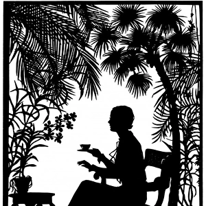 Silhouette of Grace Moore