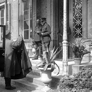 Sir Douglas Haig with General Rawlinson, France