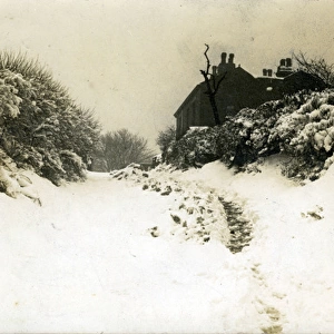 Snow Scene, Batley, Yorkshire