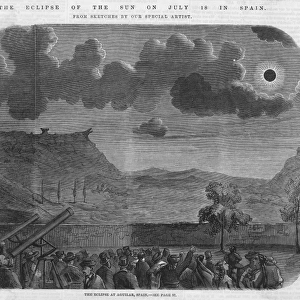 Solar Eclipse / Spain 1860