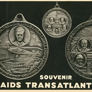 Souvenir Medal to the pioneers of Transatlantic Flight
