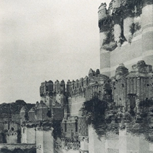 SPAIN. Coca. Spain (1918). Coca castle. Picture
