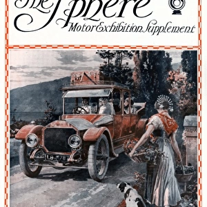 Sphere Motor Exhibition Supplement - motoring tour of Italia