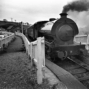 Steam locomotive Josiah Wedgwood at Cheddletom
