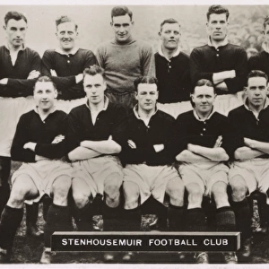 Stenhousemuir FC football team 1936