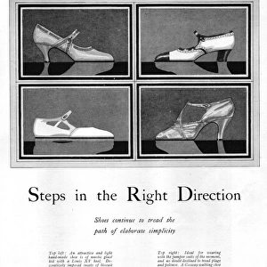 Steps in the Right Direction : Shoe Models, 1927