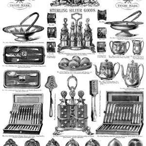 Sterling silver goods, Plate 205