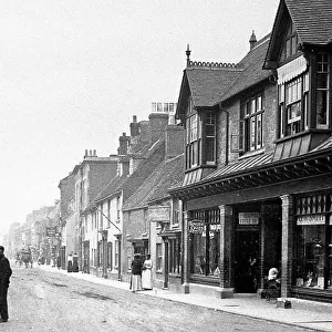 Stony Stratford High Street early 1900s