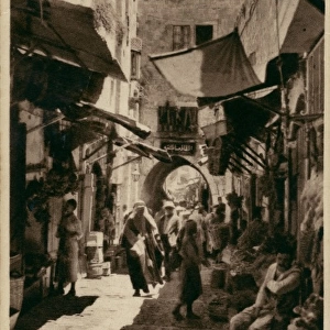 Street market in old city, Jerusalem