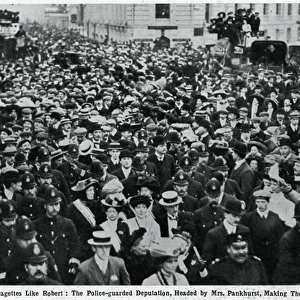 Suffragette deputation, June 1909