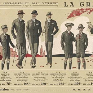 Suits / Men & Boys 1926