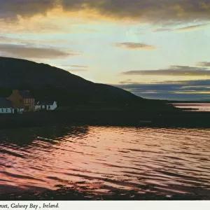 Sunset, Galway Bay, Republic of Ireland by P O Toole
