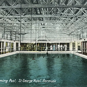 Swimming Pool - St. George Hotel, Bermuda