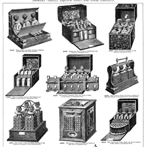 Tables, Liqueur Cases and Cigar Cabinets, Plate 104. 5
