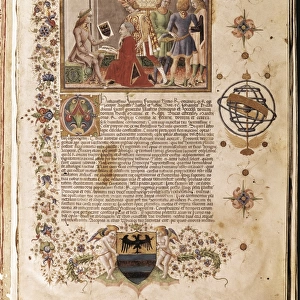 Tabulae Astrologiae. The astronomer Giovanni