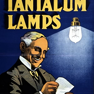 Tantalum electric lamps