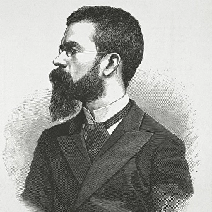 TARREGA Y EIXEA, Francisco (1852-1909). Engraving
