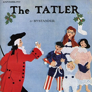 Tatler front cover - Christmas Number 1950