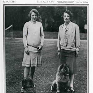 Tatler cover - Lady Zia Wernher and Lady Milford Haven