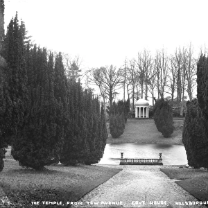 The Temple, from Yew Avenue, Govt. House, Hillsborough